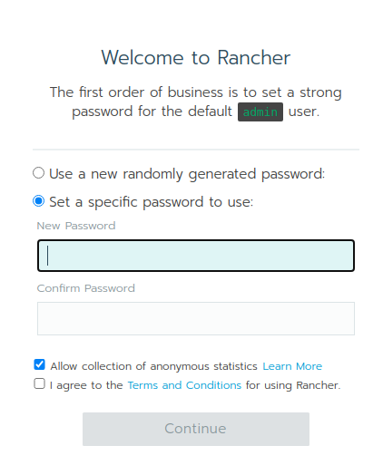 set password rancher